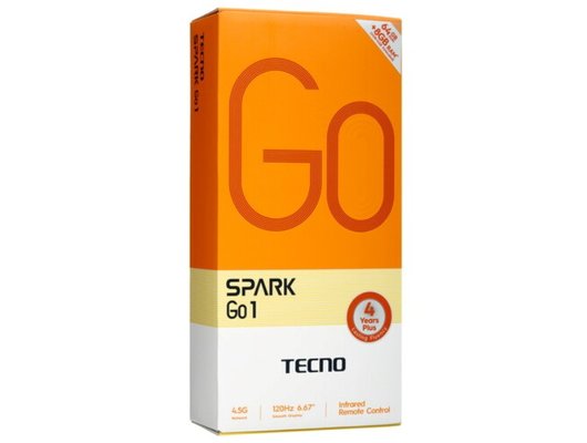 Смартфон Tecno Spark Go 1 4/128Gb Black