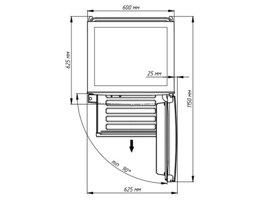 Холодильник БИРЮСА 6143