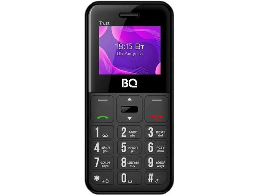 Мобильный телефон BQ 1866 Trust Black