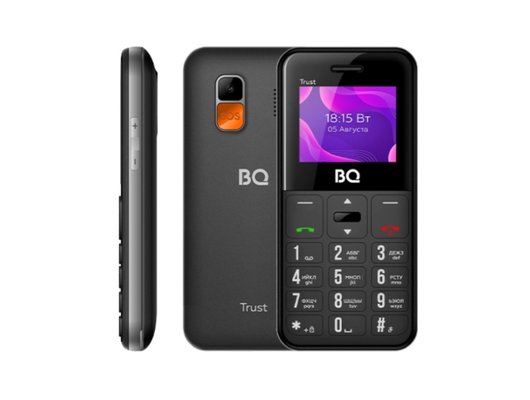 Мобильный телефон BQ 1866 Trust Black