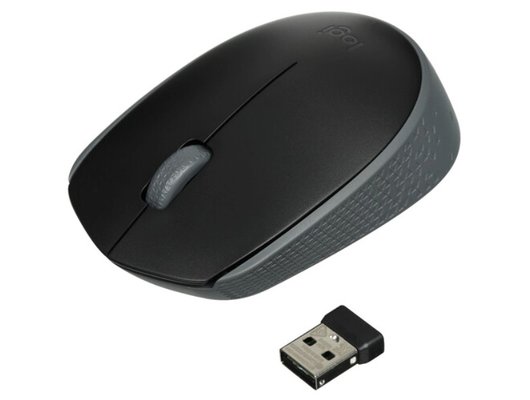 Мышь беспроводная Logitech M171 Grey-Black