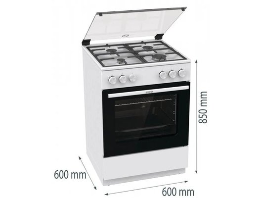 Плита газовая GORENJE GG6A11WF