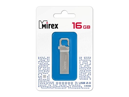 USB Флеш Mirex 16Gb CRAB (13600-ITRCRB16)