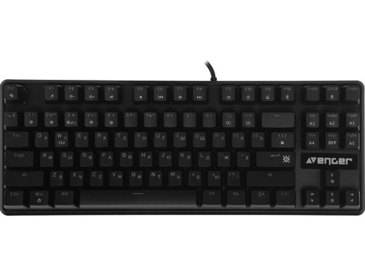 Клавиатура проводная игровая Defender Avenger GK-412 механическая