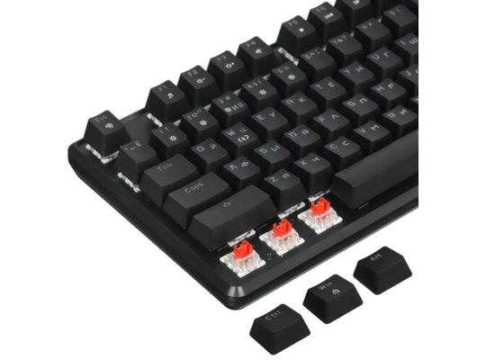 Клавиатура проводная игровая Defender Avenger GK-412 механическая