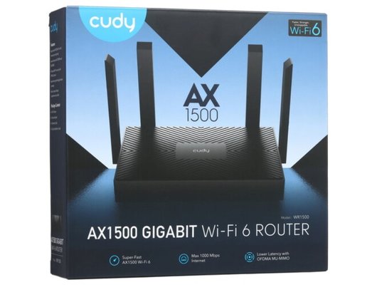 WiFi роутер Cudy WR1500 AX1500