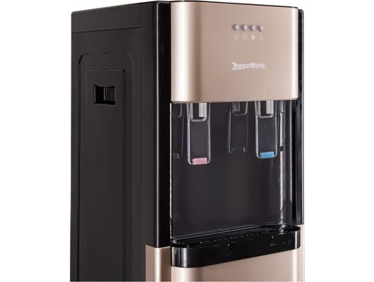 Кулер Aqua Work J-41LDS черный/золотистый