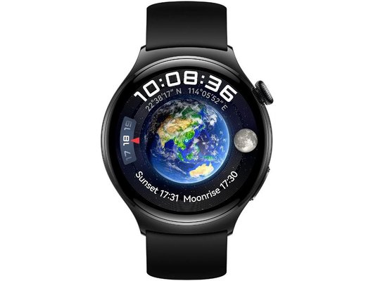 Смарт часы HUAWEI WATCH 4 BLACK ELASTOMER (ARCHI-L19F)