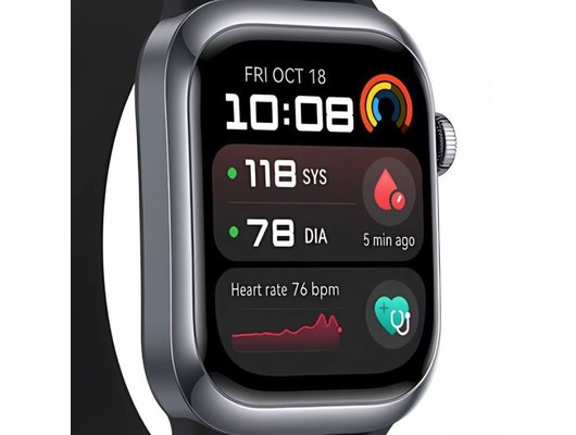 Смарт часы HUAWEI WATCH D2 BLACK FLUOROELASTOMER (LUCA-B19)