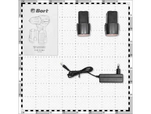 Дрель-шуруповерт BORT BAB-16-BLK
