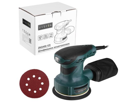 Эксцентриковая шлифовальная машина Zitrek ZKG450-125 085-1050