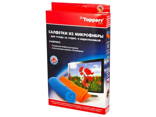 Чистящее средство TOPPERR 3002 Набор салфеток из микрофибры