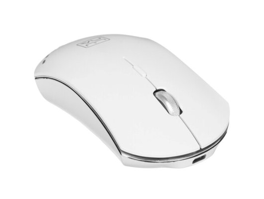 Мышь беспроводная Qumo Luna M74 белая