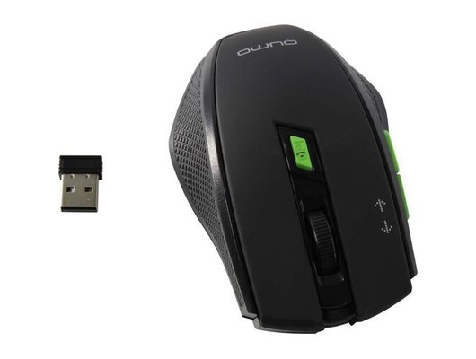 Мышь беспроводная Qumo Prisma M85 черная