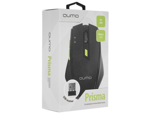 Мышь беспроводная Qumo Prisma M85 черная