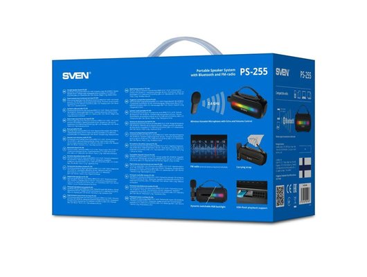 Портативная акустика SVEN АС PS-255
