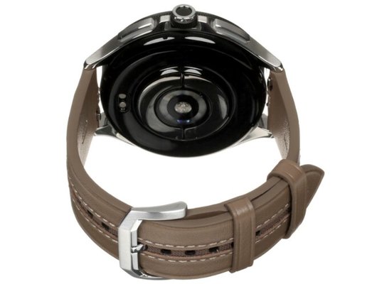 Смарт часы XIAOMI WATCH 2 PRO SILVER CASE WITH BROWN LEATHER STRAP (M2234W1/BHR7216GL)