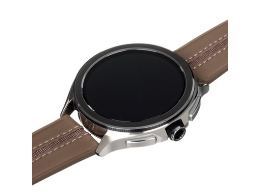 Смарт часы XIAOMI WATCH 2 PRO SILVER CASE WITH BROWN LEATHER STRAP (M2234W1/BHR7216GL)