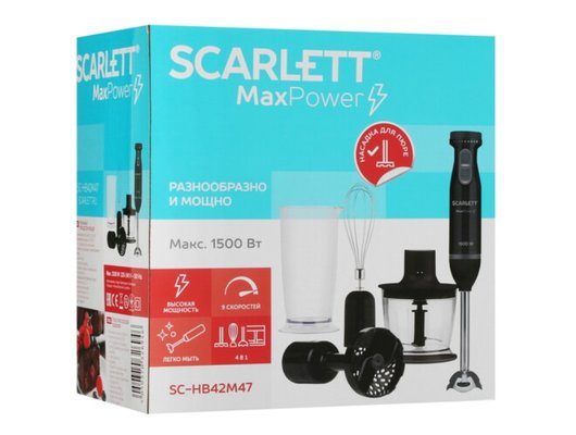 Блендер Scarlett SC-HB42M47