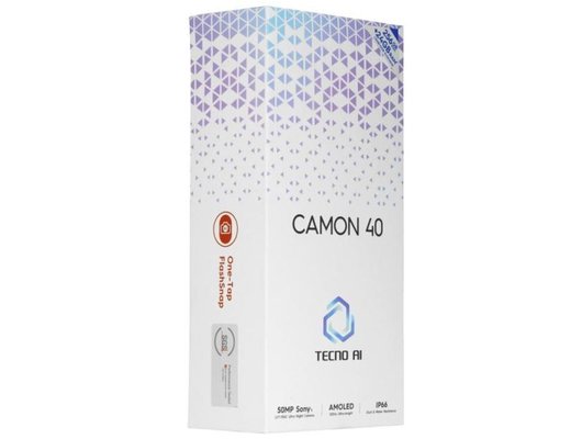 Смартфон Tecno Camon 40 12/256Gb White