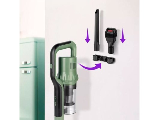 Пылесос KITFORT КТ-5237 зеленый черный