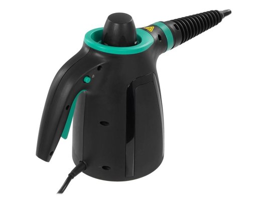 Пароочиститель ручной KITFORT КТ-9170-2 черно-зеленый