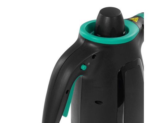 Пароочиститель ручной KITFORT КТ-9170-2 черно-зеленый