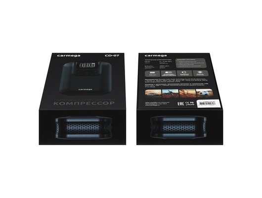 Компрессор автомобильный Carmega CD-07 8атм 5000мАч