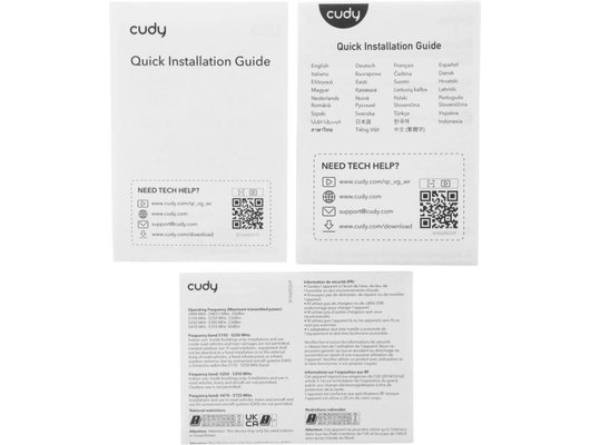 WiFi роутер Cudy WR3000 AX3000