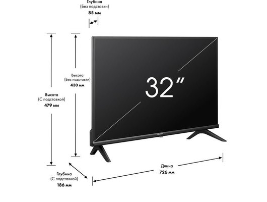 Телевизор HISENSE 32A4Q
