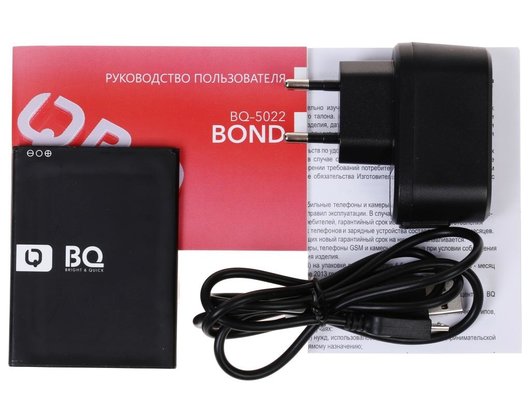 Смартфон BQ BQS-5022 Bond Black