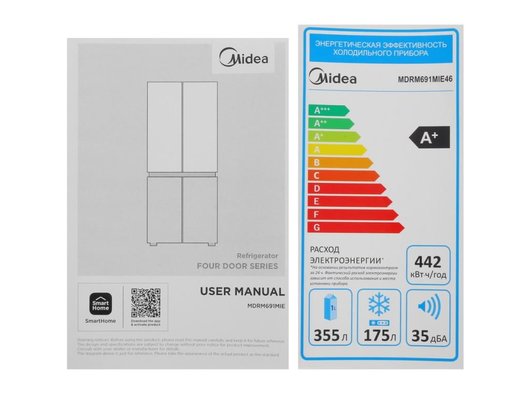 Холодильник MIDEA MDRM691MIE46