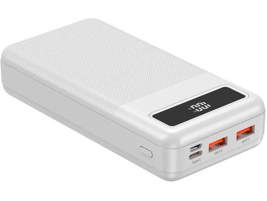 Внешний аккумулятор TFN 20000mAh Porta LCD PD 22.5W wh TFN-PB-312-WH