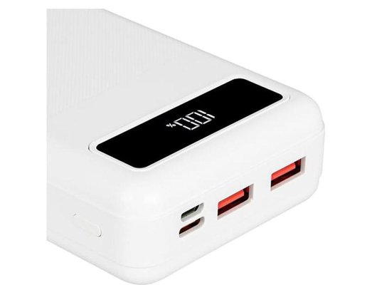 Внешний аккумулятор TFN 20000mAh Porta LCD PD 22.5W wh TFN-PB-312-WH