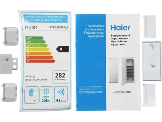 Встраиваемый холодильник HAIER HCF208NFRU