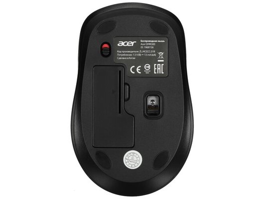 Мышь беспроводная Acer OMR300 черный (ZL.MCECC.01R)