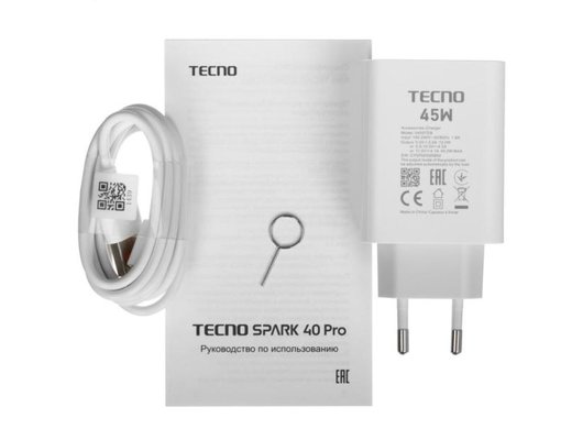 Смартфон Tecno Spark 40 Pro 8/256Gb Blue