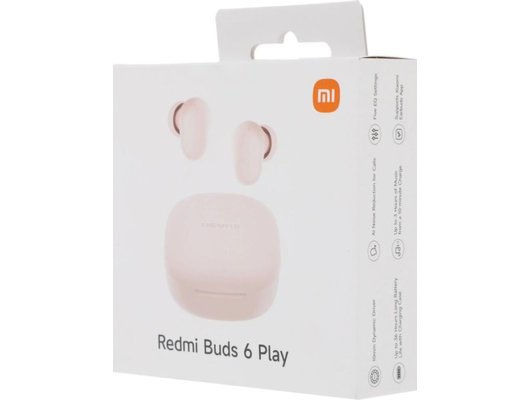 Гарнитуры TWS стерео XIAOMI REDMI BUDS 6 PLAY PINK