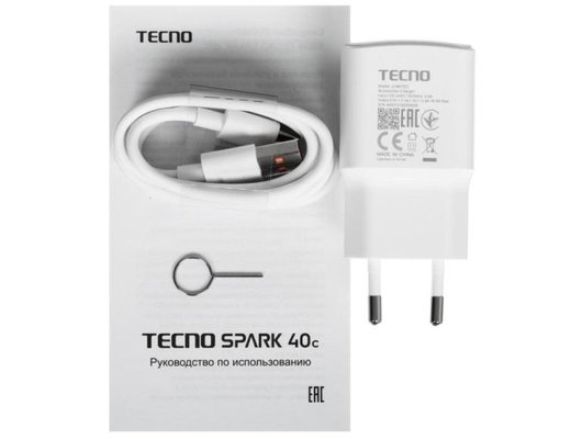 Смартфон Tecno Spark 40C 4/128Gb Black