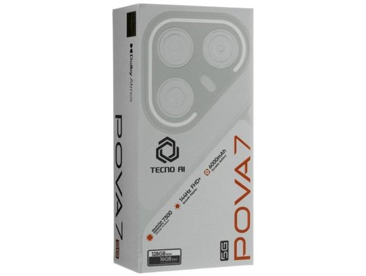 Смартфон Tecno POVA 7 5G 8/256Gb Grey