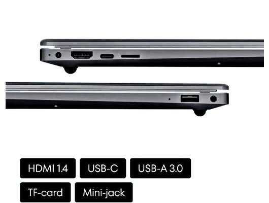 Ноутбук Machcreator One i3 G2 /JJ00G100HRU/Core i3-1215U/8Gb/512Gb/15.6 FHD IPS/Win11Pro серый