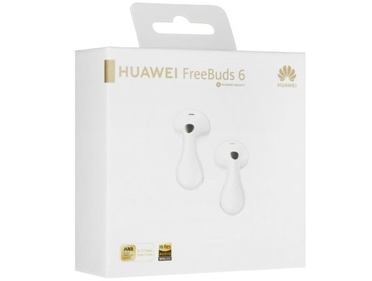 Гарнитуры TWS стерео HUAWEI FREEBUDS 6 WHITE (HARPER-T00)