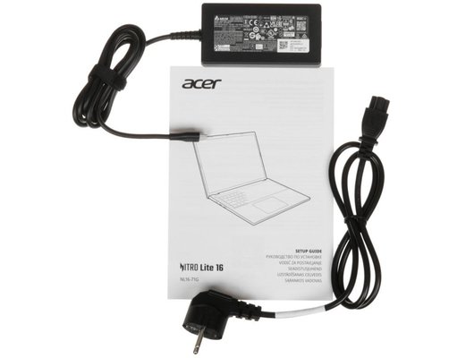 Ноутбук игровой Acer Nitro Lite NL16-71G-568T/NH.D26CD.003/Core i5-13420H/16Gb/512Gb/16 FHD IPS/RTX4050 6Gb/DOSбелый