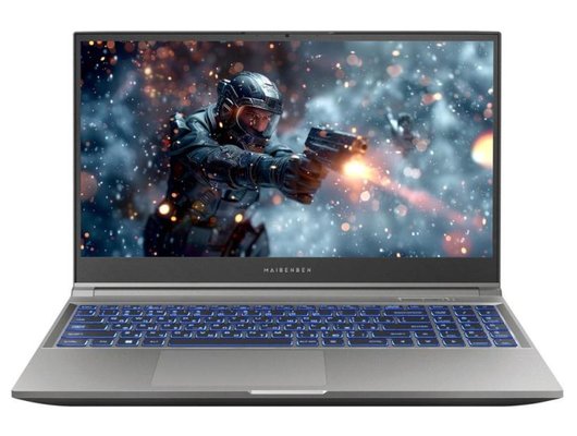 Ноутбук игровой Maibenben X15A-R77435/X15A-R77435FFSLGRE0/Ryzen 7-7435H/16Gb/512Gb/15.6 FHD 144Hz/RTX3050 4Gb/Linux