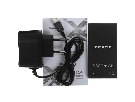 Мобильный телефон TeXet TM-D314 black