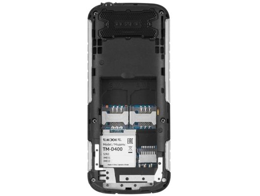 Мобильный телефон TeXet TM-D400 Black