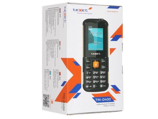 Мобильный телефон TeXet TM-D400 Black