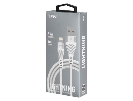 Кабель TFN 8pin forza 2.0m white TFN-CFZLIGUSB2MWH