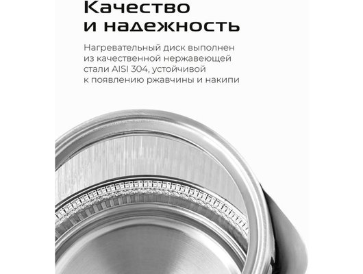 Чайник электрический RED solution G121 черный