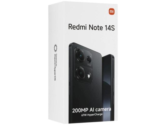 Смартфон Xiaomi Redmi Note 14S 8/128Gb Black